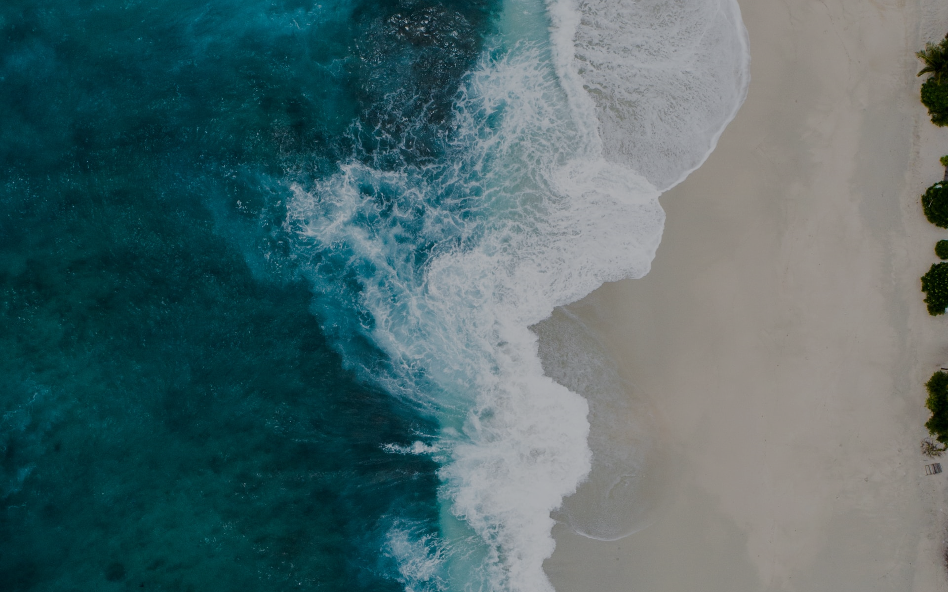 the oceanview from the sky photo